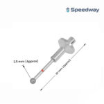 Alger Brush Tip 2.5 mm