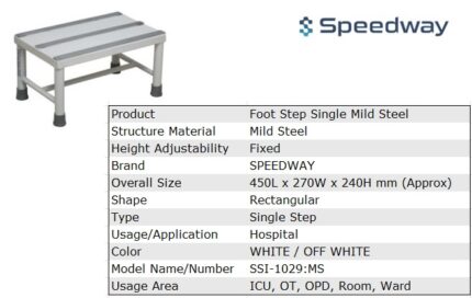 Foot Step Single Mild Steel